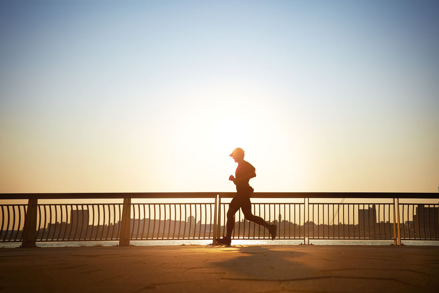 A person running A person running