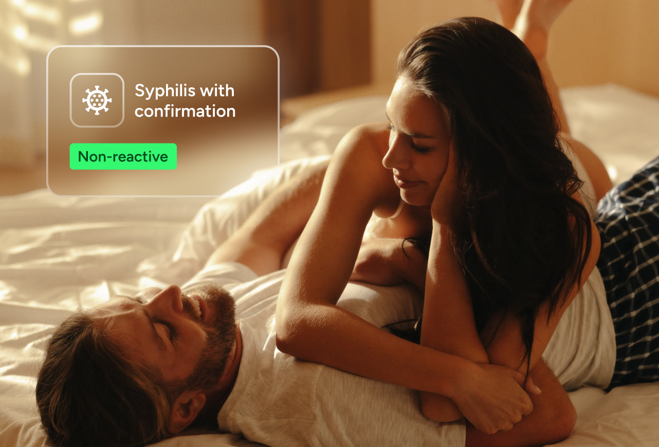 Syphilis Test with Confirmation number 2