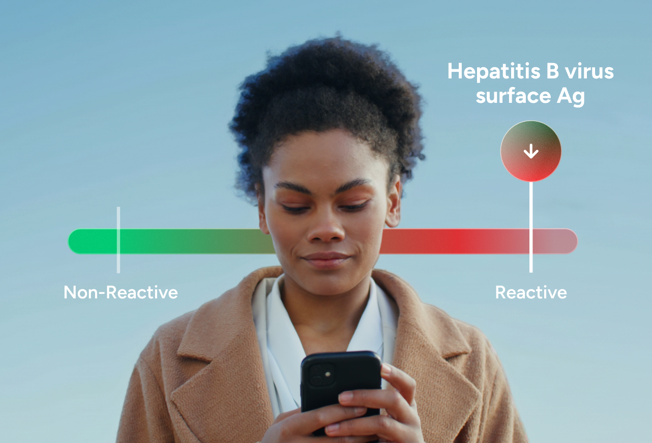Hepatitis B Test Panel with Confirmation number 2