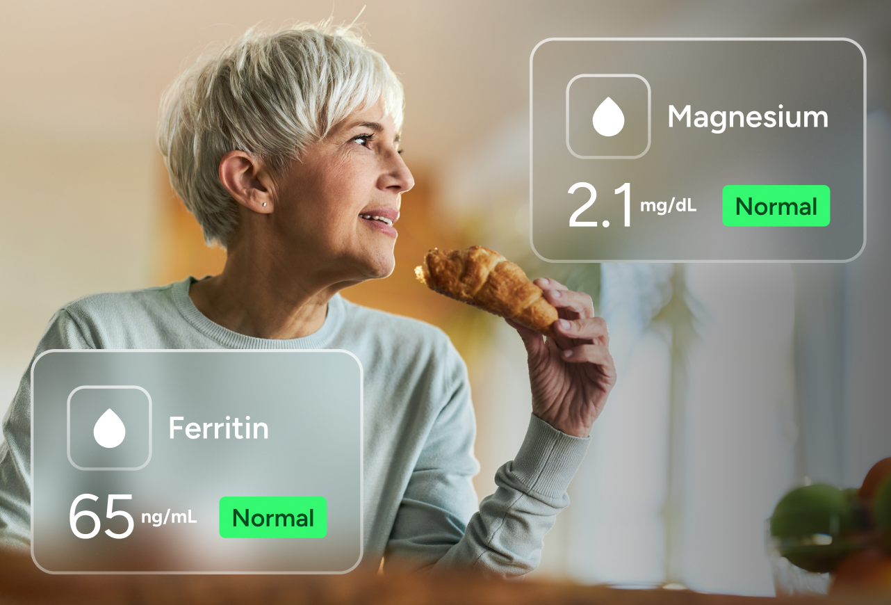 Magnesium, Vitamin B12, Iron & Ferritin Test Panel number 2