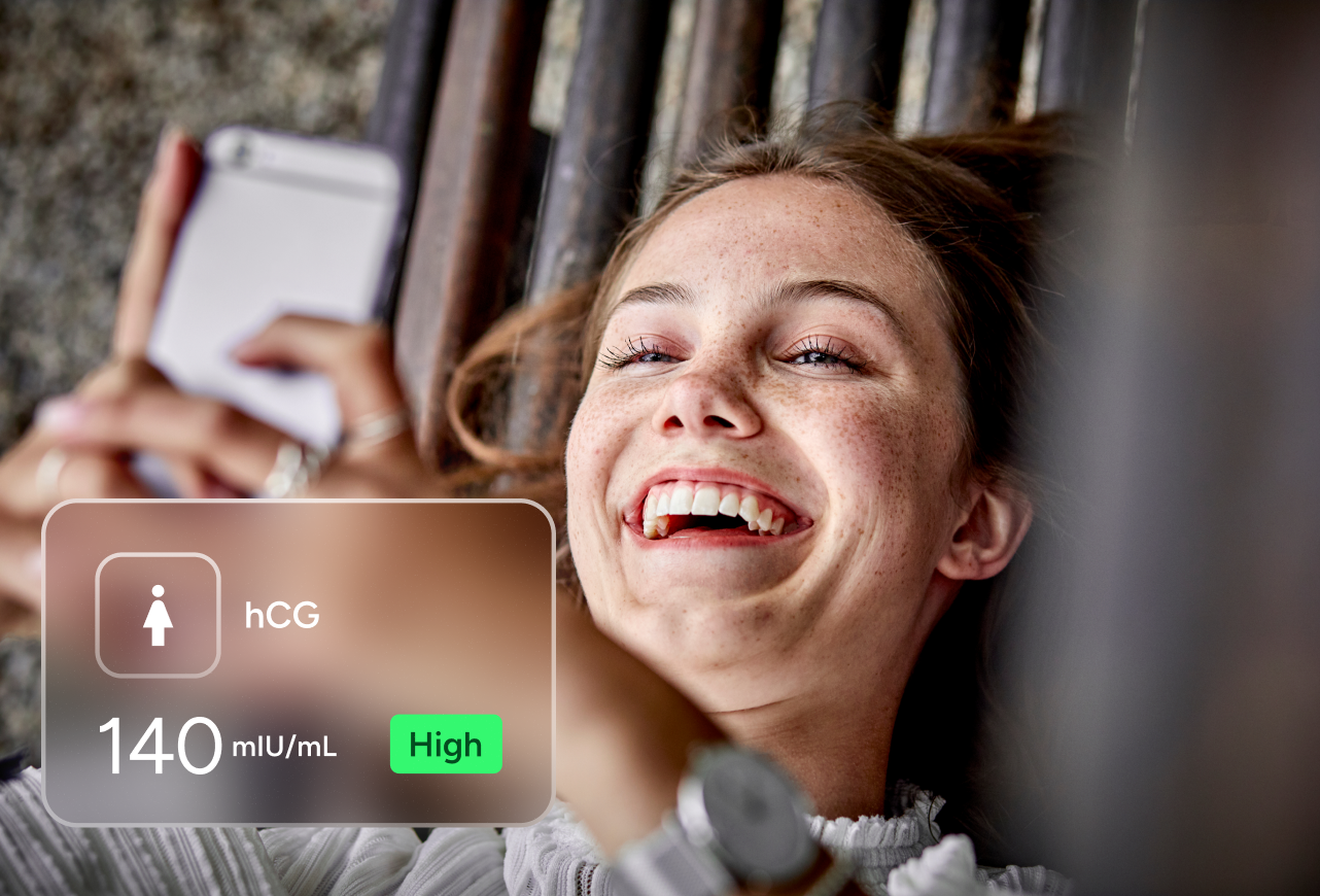 Pregnancy Test &mdash; Quantitative hCG number 2